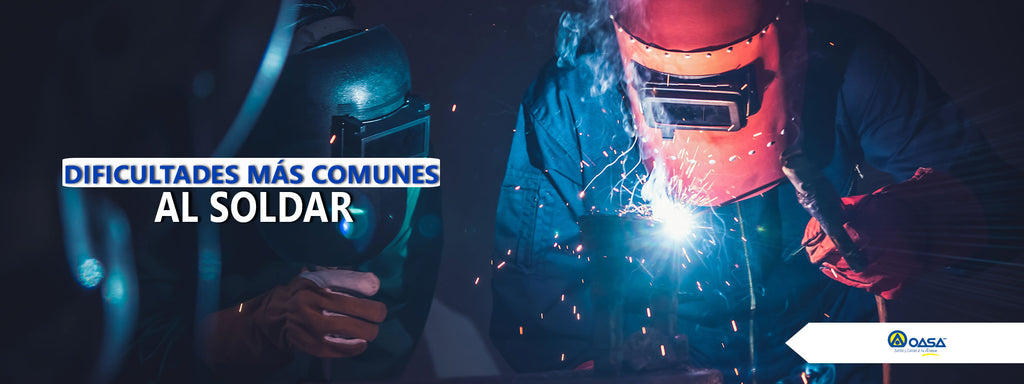 Dificultades más comunes al soldar